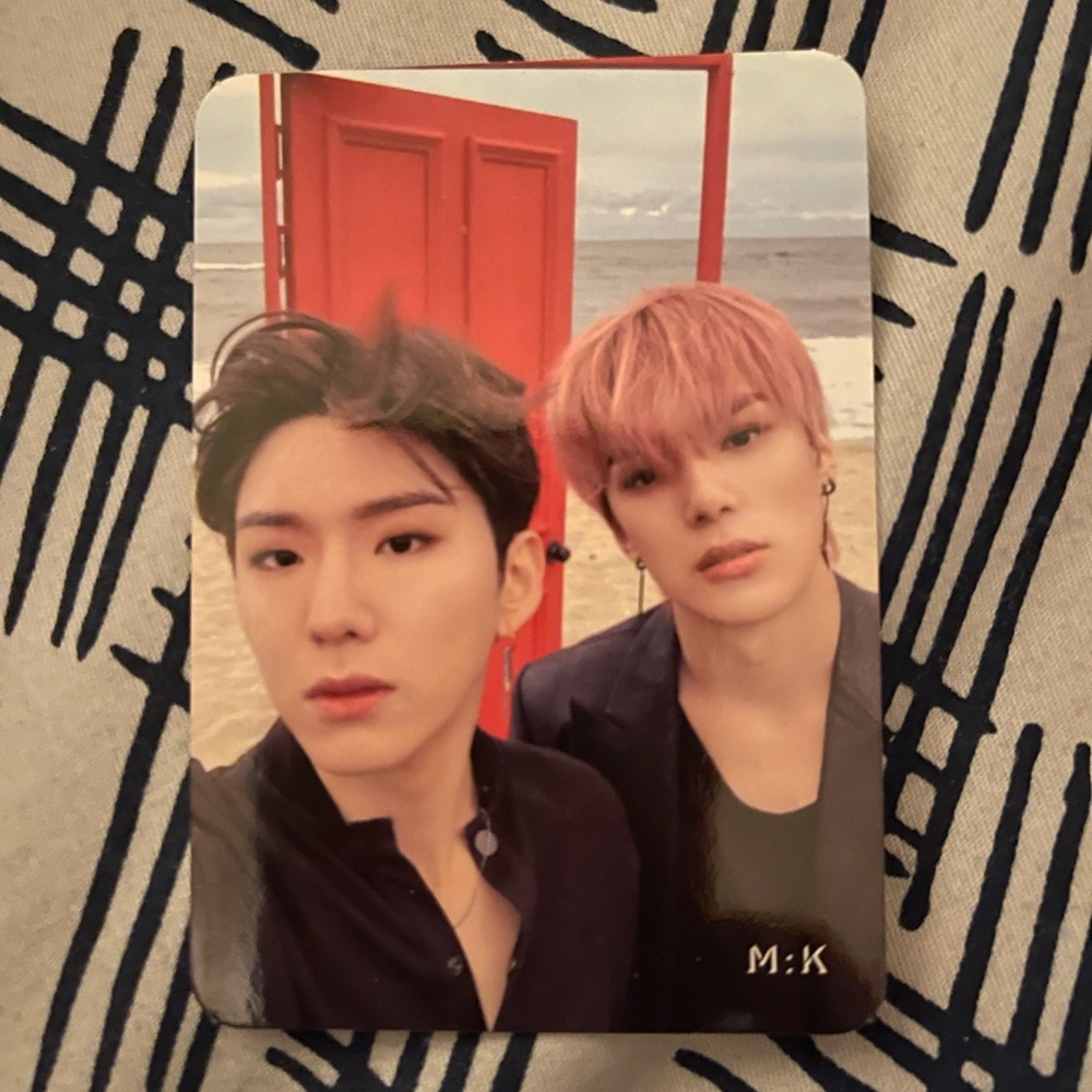 Monsta X- Unit Photo Card- Are You There? Kihuyn and Minhyuk